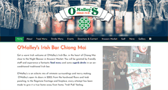 Desktop Screenshot of omalleys-thai.com